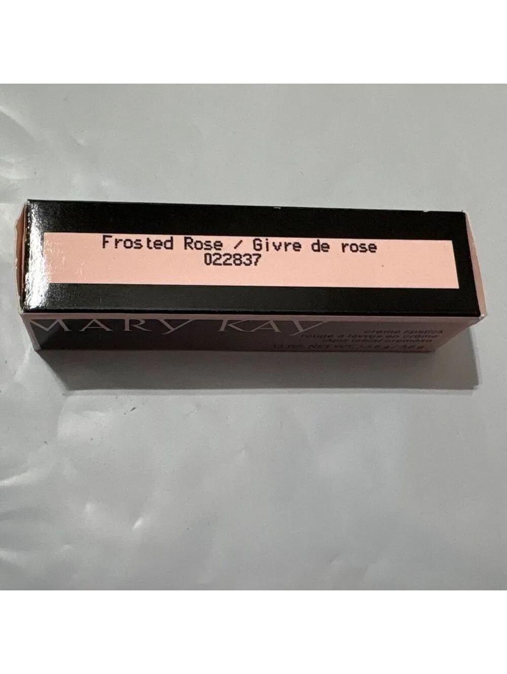 MARY KAY Creme Lipstick .13 oz. New with Box - Frosted Rose 022837 Rare Retired